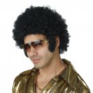 7123-045 Pimp Daddy 1970's Afro Chops Costume Wig