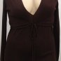 $68 ARMAND ALBA BLACK BABY DOLL STYLE A-LINE SWEATER DRESS- SMALL
