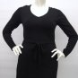 $69 ALFANI Belted Black SWEATER DRESS-Medium/Last one