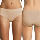 Bali 3 Pairs Hipster One Smooth U Panty, Underwear Size XL/8 Mixed Lot NWT NUDES