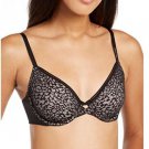 Calvin Klein Seductive Comfort Running Leopard Perfect Coverage Demi Bra 34A