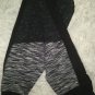 Calvin Klein Women's Black white print Performance Leggings Size Small PFOP8493