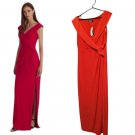 $195 Lauren Ralph Lauren Womens Jersey Off-the-Shoulder Gown. Red Size 14 $195 Lauren Ralph Lauren Womens Jersey Off-the-Shoulder Gown. Red Size 14