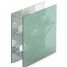 3 step Glass Candleholder