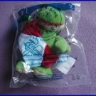 BUILD -A- BEAR #7 FRIENDLY FROG-BASEBALL JERSEY NIP