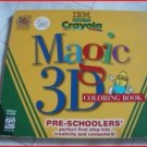 KIDS - CRAYOLA 3D MAGIC COLORING BOOK