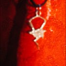 SILVER-TONED FAIRY CHARM ON CORD