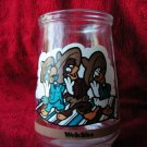 WELCH'S COLLECTIBLE JELLY JAR GLASS - DISNEY 'S THE THREE CABALLEROS