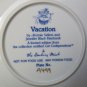 Danbury Mint Plate "Vacation" by Ronnie Sellers