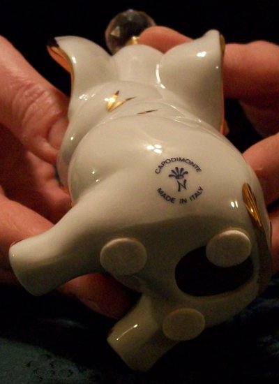 capodimonte porcelain elephant