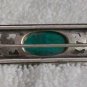 Jade Pin (Vintage, Silver Plated)