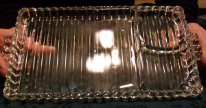 Hazel Atlas Snack Plate  (Vintage)
