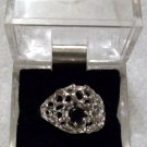925 Silver Black Onyx Man's Ring (size 10) 925 Silver Black Onyx Man's Ring (size 10)