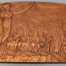 Vintage Julien Prosper Legastelois Bronze Plaquette