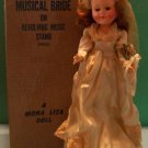 Vintage Mona Lisa Musical Bride Doll by Valentine Doll Inc