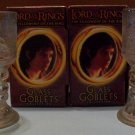 Set of 2 Lord Of The Rings Lighted Glass Goblets (Frodo)