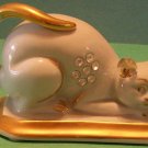 Capodimonte Cat with Swarovski Crystals (Polaris) Capodimonte Cat with Swarovski Crystals (Polaris)