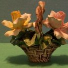 3 Piece Capodimonte Flower Baskets
