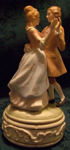 Tilso Musical Dancing Figurine (Bisque)