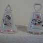 Vintage Christmas Porcelain Hand Bells (small)