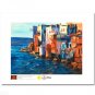 "Fishing Village" Giclee on Canvas by Elliot Fallas