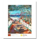 "Mediterranean Gard" Giclee on Canvas by Marty Childers