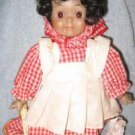 Bradly doll 12" tall, googly eyed