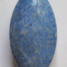 Denim Lapis 40x20 Thick Marquise Pendant Bead