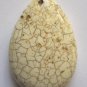 Oro Blanco Magnesite 45x30 Teardrop Pendant Bead
