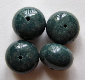 4 Ocean Jasper 16x12 Rondelle Beads