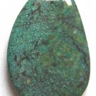 Chrysocolla Jasper 50x33 Freeform Pendant Bead