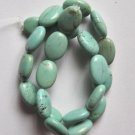 Turquoise 18x13 Oval Beads 15.5" strand