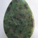 Green Kiwi Jasper 55X35 Teardrop Pendant Bead