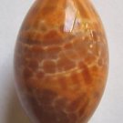 Crab Fire Agate 30x22 Barrel Pendant Bead