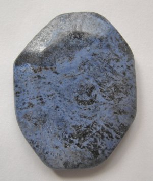 Dumortierite 57x45 Freeform Pendant Bead