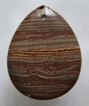 Surreal Jasper 45x35 Teardrop Pendant Bead