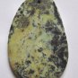 Yellow Turquoise 50x33 Freeform Pendant Bead