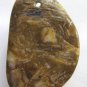 Madagascar Agate 45x29 Freeform Pendant Bead