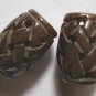 2 Carved Jade 19x14 Barrel Beads
