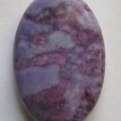 Purple Ocean Jasper 30x20 Oval Pendant Bead
