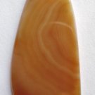 Carnelian Agate 60x32 Freeform Pendant Bead