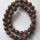 Mahogany Obsidian 10mm Round Beads 15.5" strand