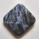 Sodalite 37x37 Diamond Pendant Bead