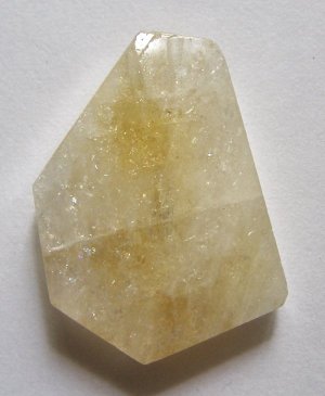 Citrine 35x28 Wild Cut Pendant Bead