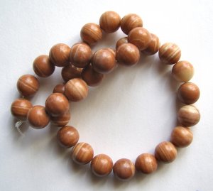 Sedona Jasper12mm Round Beads 15" strand