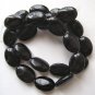 Rainbow Obsidian 18x13 Flat Oval Beads 15.5" Strand