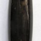Black Agate 54x15 Tube Pendant Bead