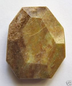 Oregon Opal  36x30 Wild Cut Pendant Bead