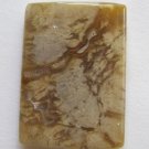 Pink Ocean Jasper 36x26 Rectangle Pendant Bead