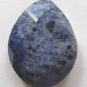 Dumortierite 40x30 Faceted Marquise Pendant Bead
